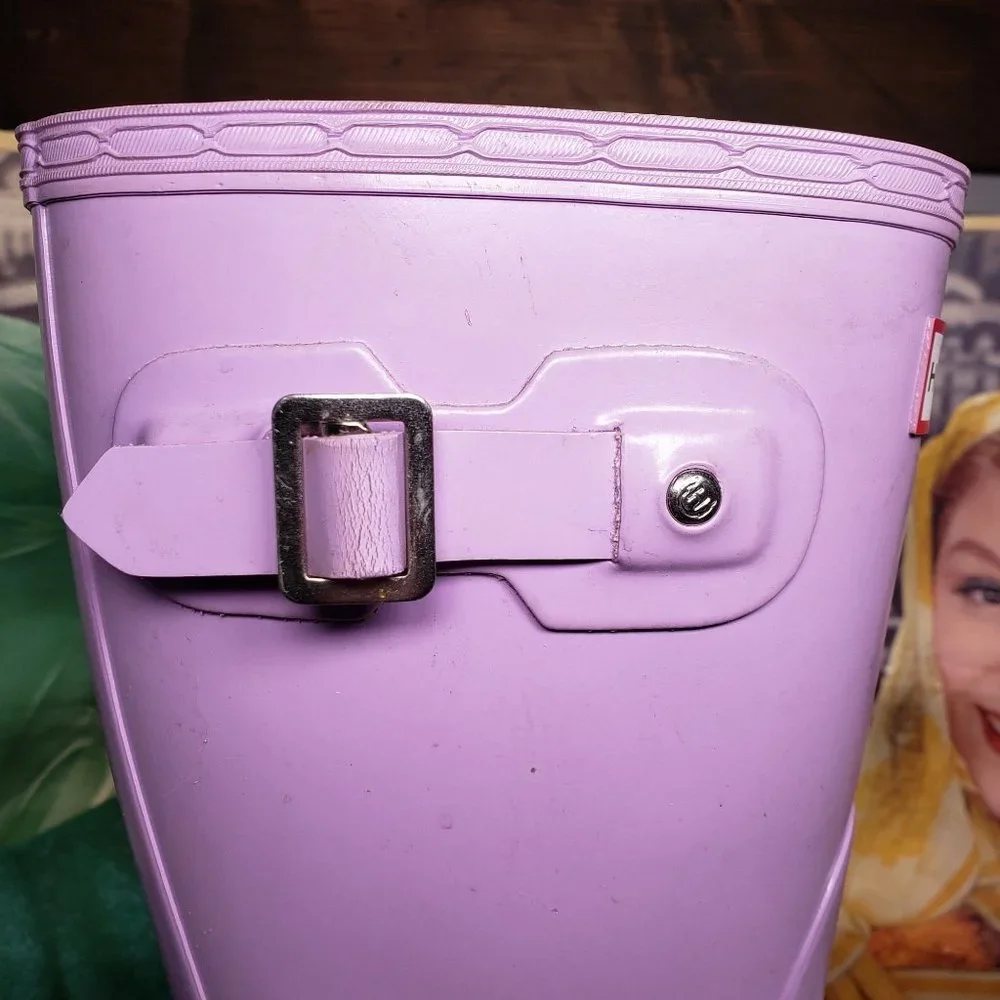 Hunter Purple Rain Boots